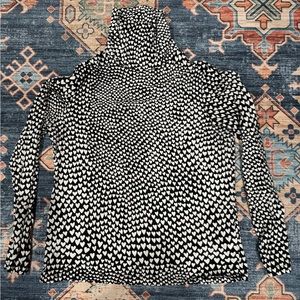 J. Crew Tissue Turtleneck, XL